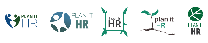 Plan It HR Logo Options